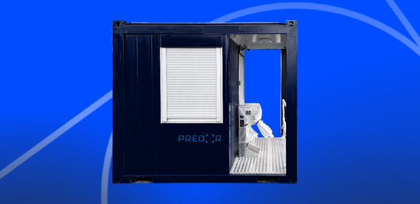 Representation image for Konténeres beléptetőpont, üvegkapu