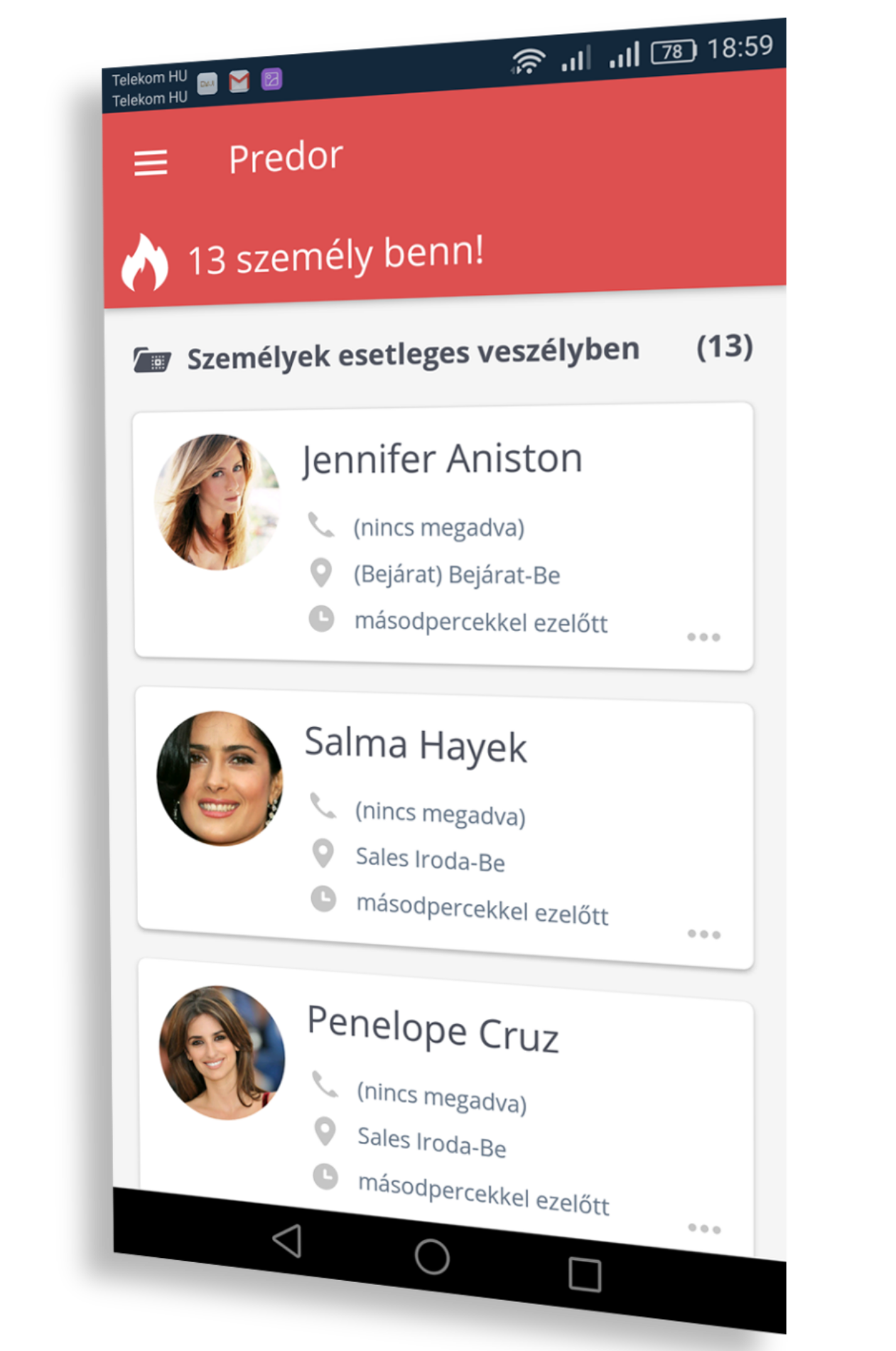 Representation image for Evakuáció mobilalkalmazással